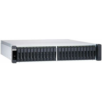 QNAP 24-BAY 2U RACKMOUNT NAS,INTEL XEON,1.90GHZ 8 CORE,128GB RAM,10G SFP+,PCIE,USB,RP,5YR QNAP — view 2