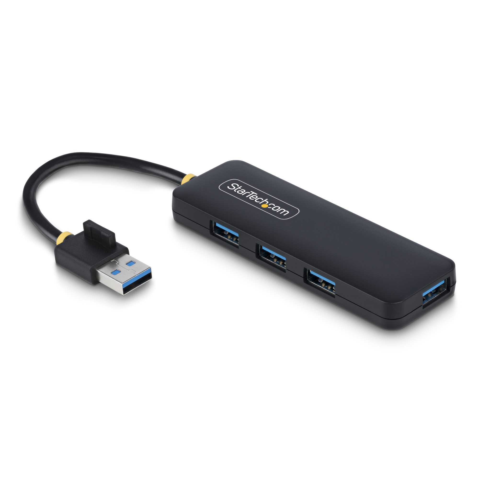 STARTECH.COM 4-PORT USB-A HUB, 5GBPS, BUS POWERED, SMALL TRAVEL MINI HUB, 2 YR STARTECH — view 2
