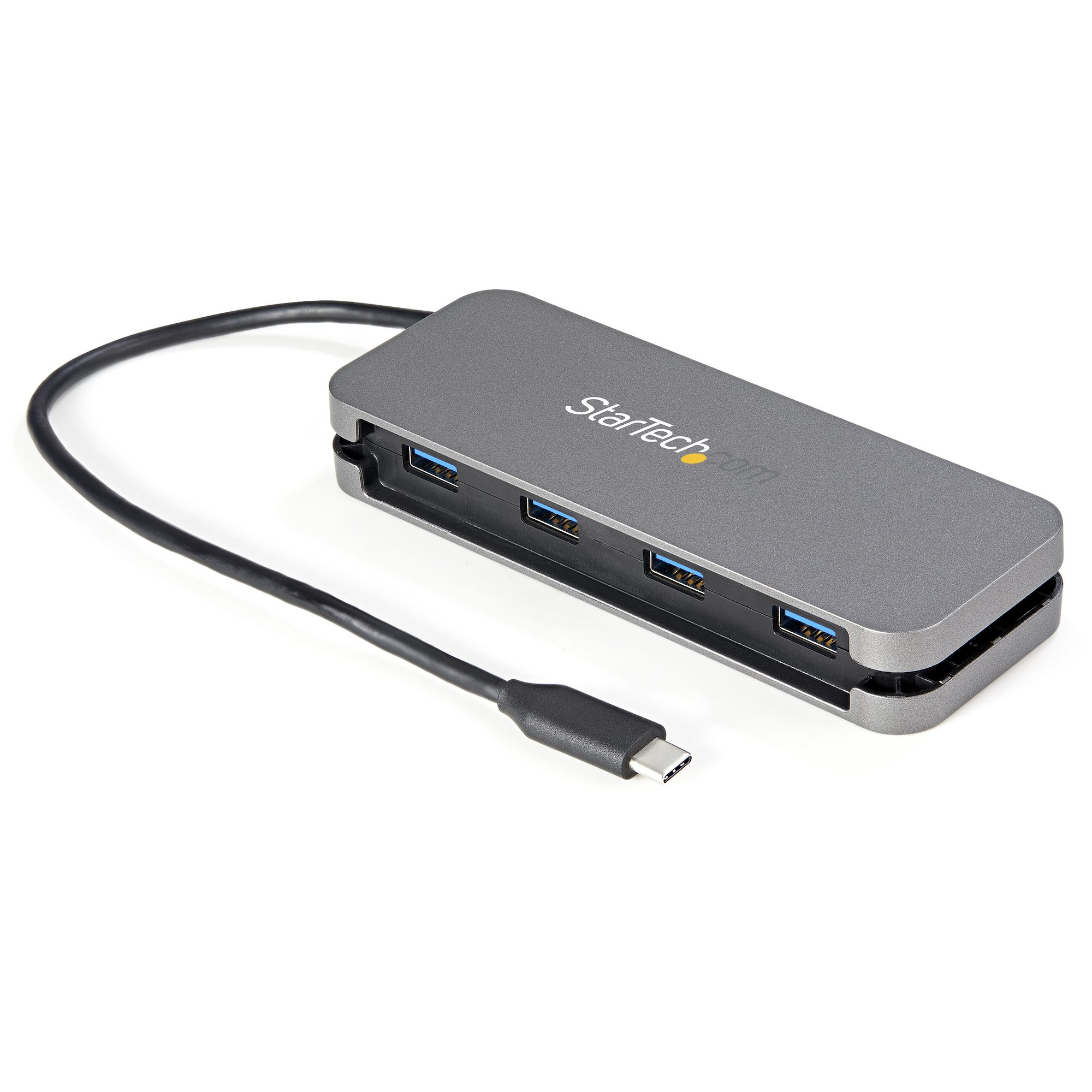 STARTECH.COM 4 PORT USB C HUB - 4X USB TYPE-A (5GBPS USB 3.0) - 29CM CABLE 2 YR STARTECH — view 2