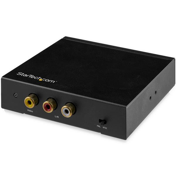 STARTECH.COM HDMI TO RCA CONVERTER BOX W/ AUDIO - COMPOSITE VIDEO ADAPTER, 2 YR STARTECH — view 2