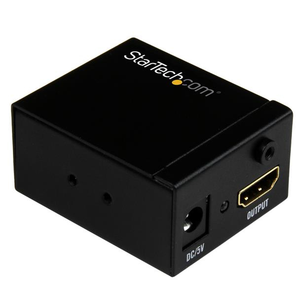 STARTECH.COM HDMI SIGNAL BOOSTER - HDMI EXTENDER AMPLIFIER - 115 FT - 1080P 2 YR STARTECH — view 1