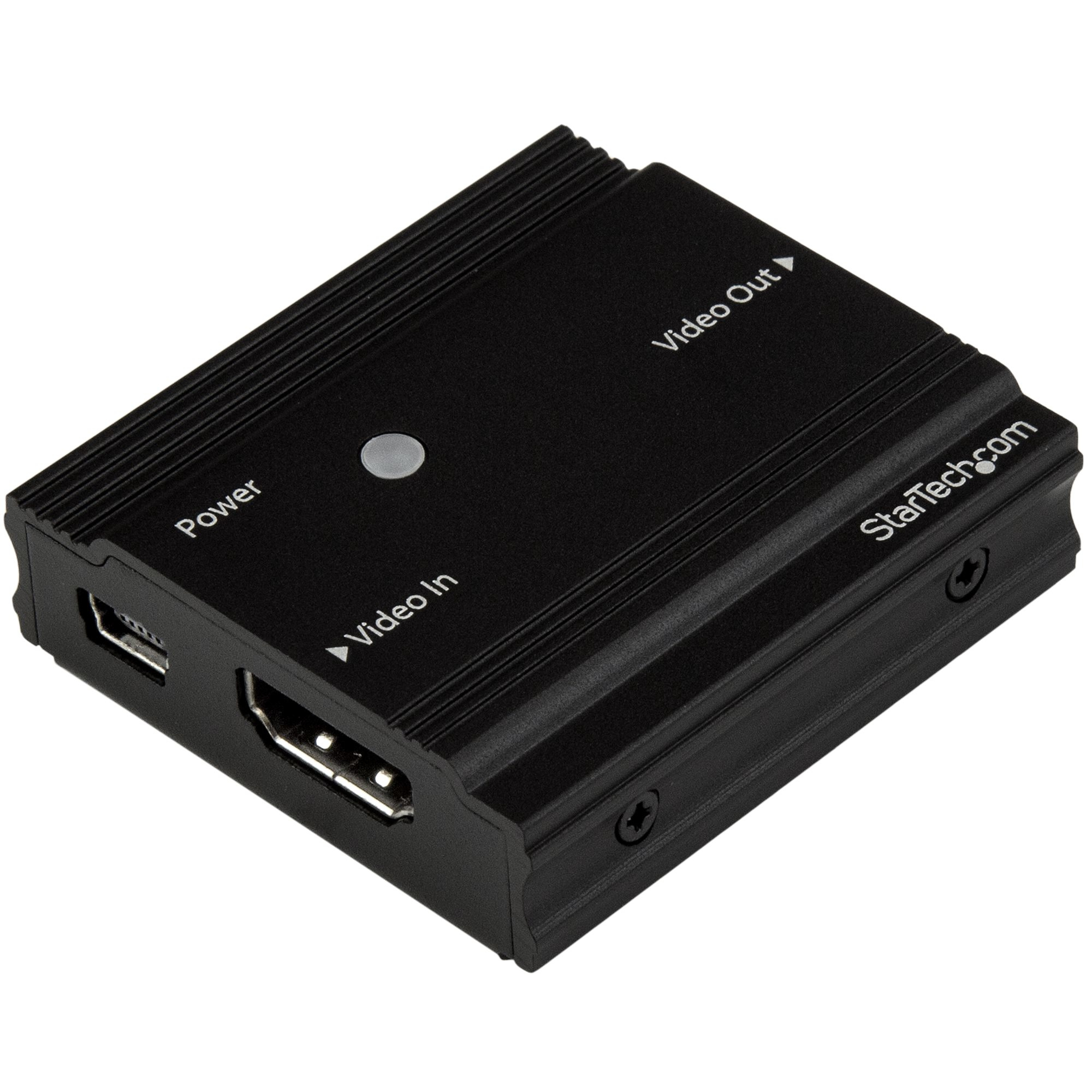 STARTECH.COM HDMI BOOSTER - HDMI EXTENDER - HDMI SIGNAL AMPLIFIER - 4K60 2 YR STARTECH — view 2