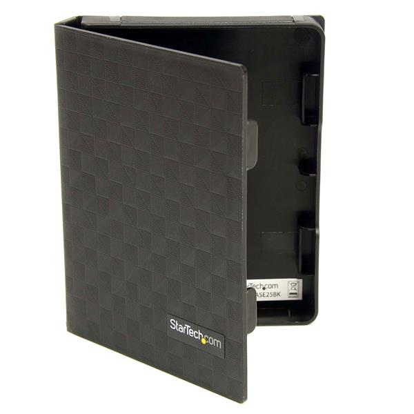 STARTECH.COM 2.5IN ANTI-STATIC HARD DRIVE PROTECTOR CASE - BLACK (3PK) - 2. 2 YR STARTECH — view 2