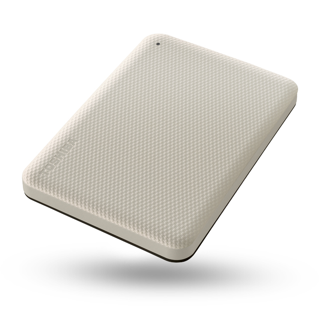 DYNABOOK TOSHIBA CANVIO ADVANCE V10 USB 3.0 PORTABLE EXTERNAL HARD DRIVE 2TB (WHITE) 3YR DYNABOOK — view 2