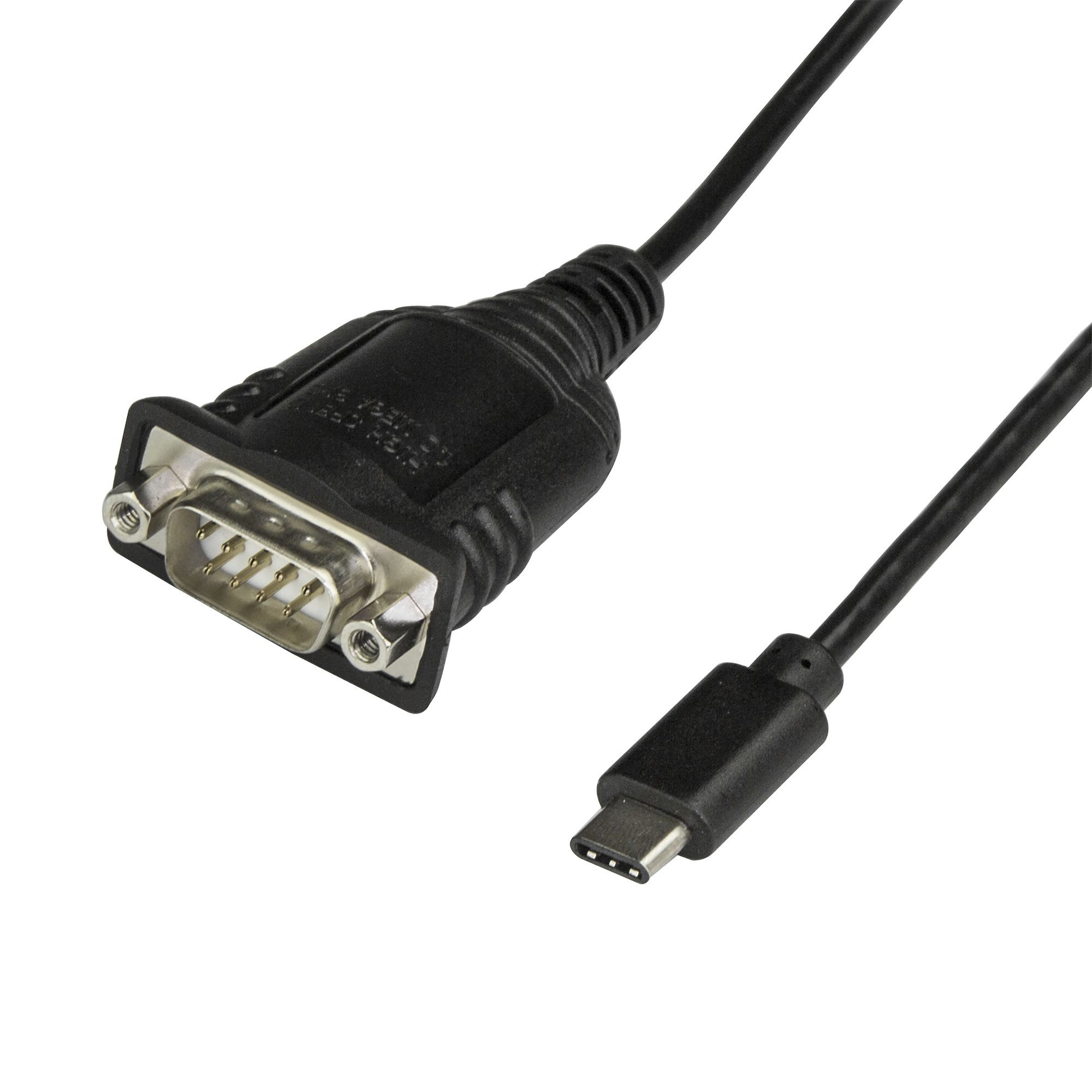 STARTECH.COM USB C TO SERIAL ADAPTER DB9 CABLE - USB-C TO RS232 CONVERTER 2 YR STARTECH — view 2