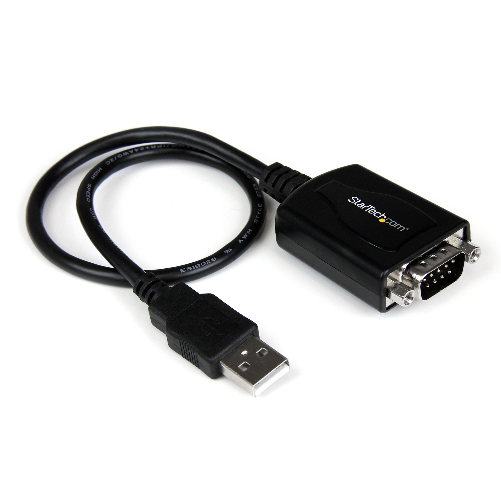 STARTECH.COM USB TO SERIAL RS232 ADAPTER CABLE WITH COM RETENTION 1' 2 YR STARTECH — view 2