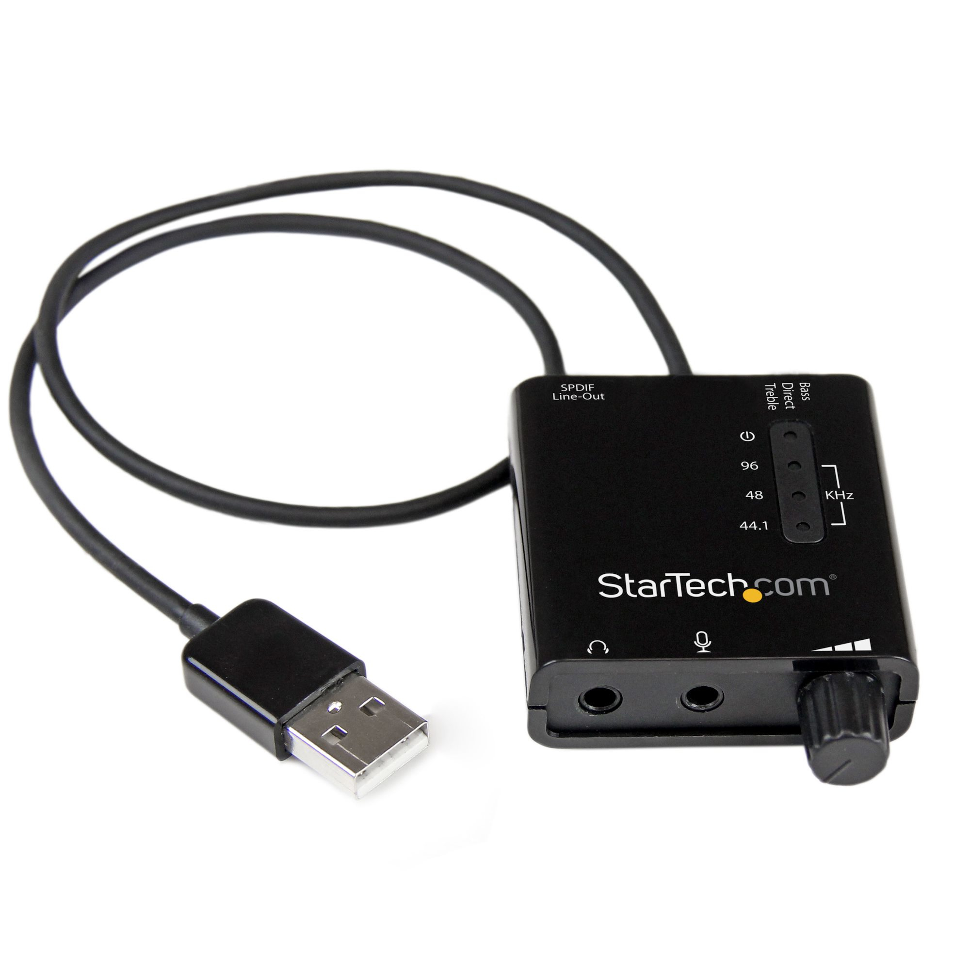 STARTECH.COM USB STEREO AUDIO ADAPTER EXTERNAL SOUND CARD W/ SPDIF DIGITAL 2 YR STARTECH — view 2