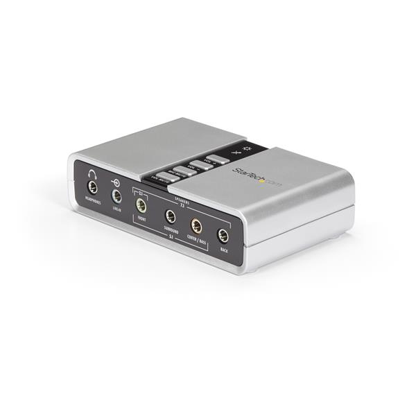 STARTECH.COM 7.1 USB AUDIO ADAPTER SOUND CARD WITH SPDIF DIGITAL AUDIO 2 YR STARTECH — view 2