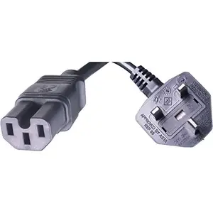HPE 2.5M C15 to BS 1363/A Pwr Cord HPE — view 2