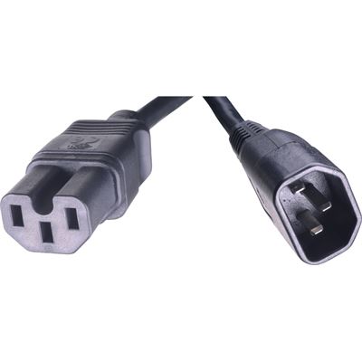 HPE 2.5M C15 to C14 Pwr Cord HPE — view 2