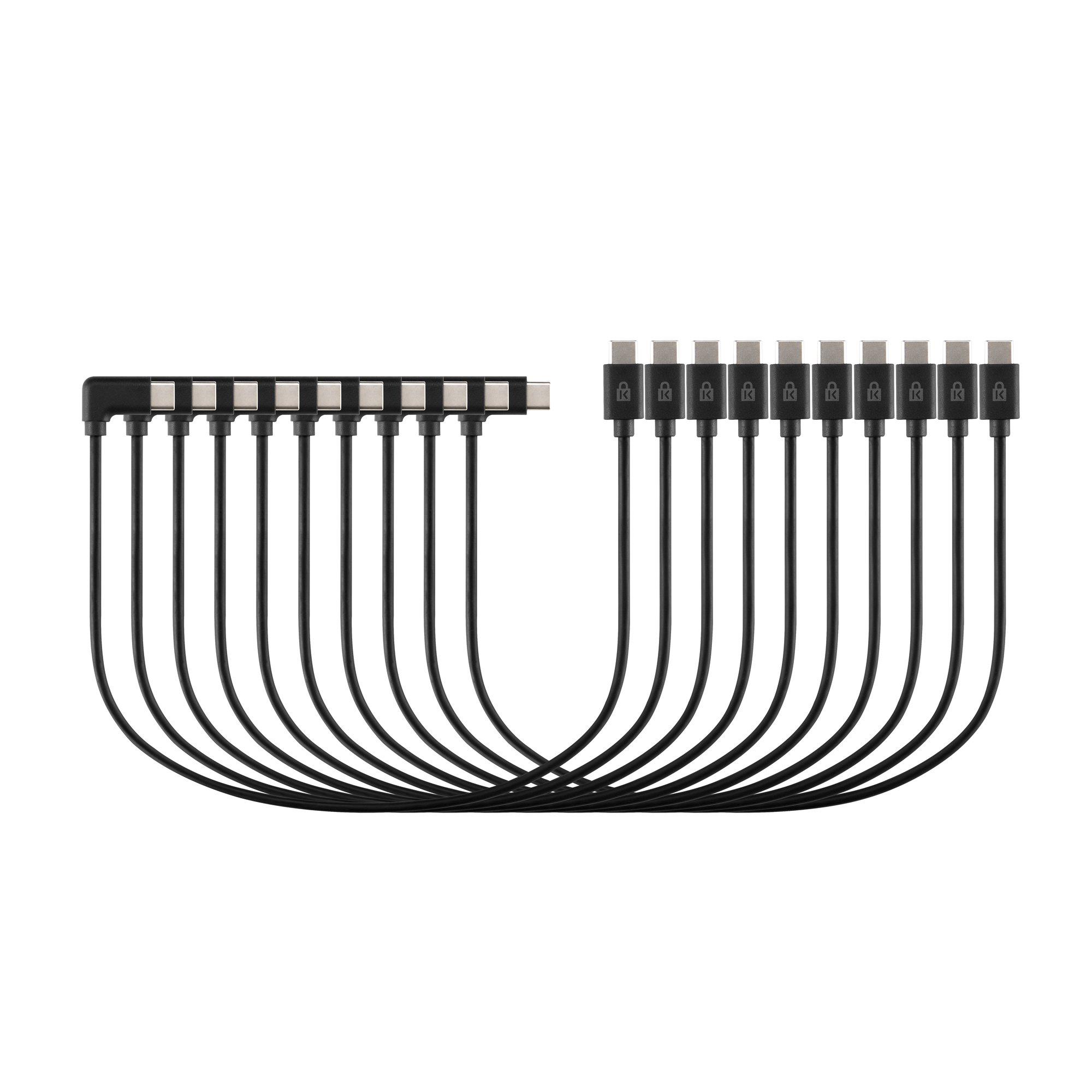 KENSINGTON USB-C TO USB-C RIGHT ANGLE CHARGING CABLE FOR K67716AU (10x CABLES PER PACK) KENSINGTON — view 2