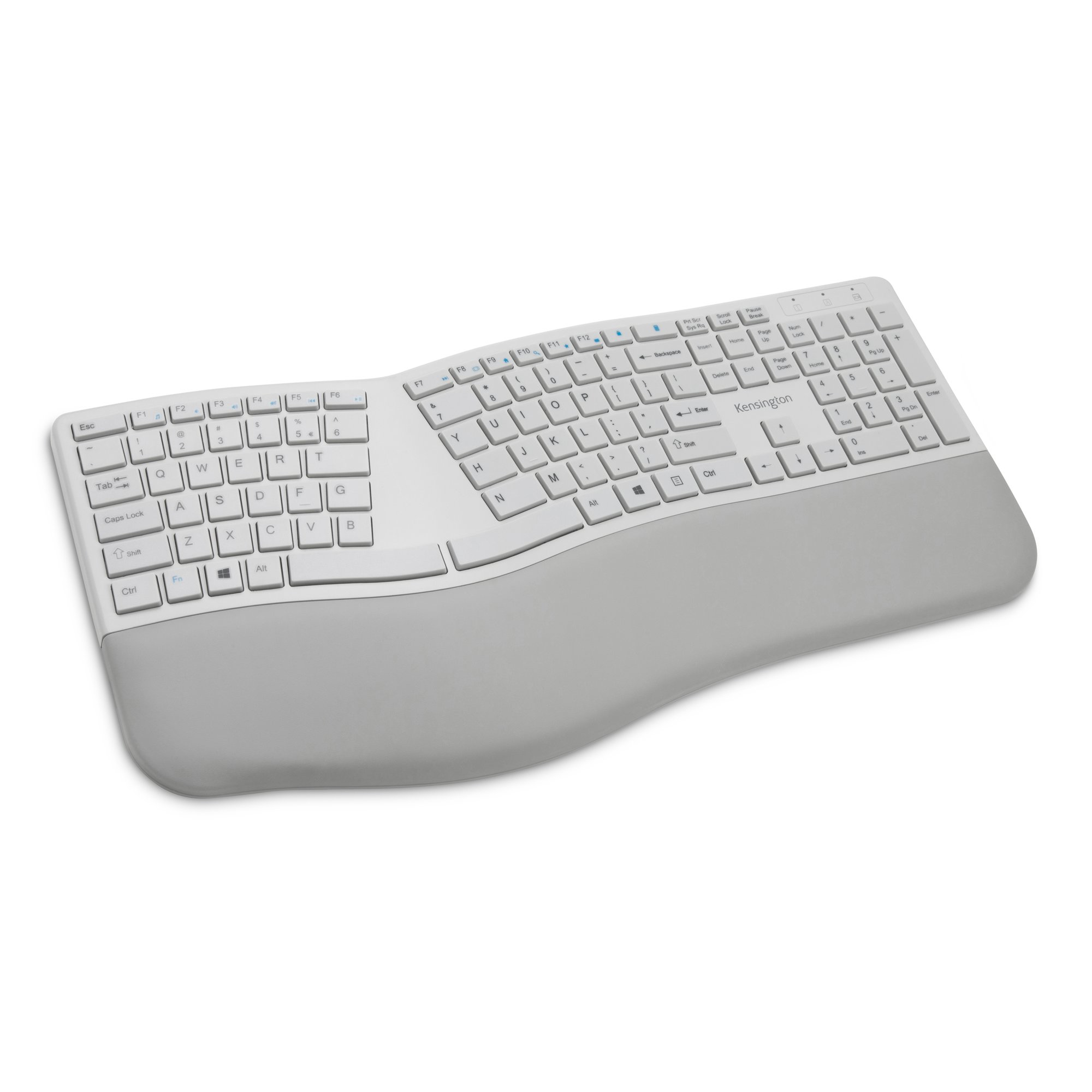 KENSINGTON DUAL WIRELESS ERGO KEYBOARD - GREY KENSINGTON — view 2