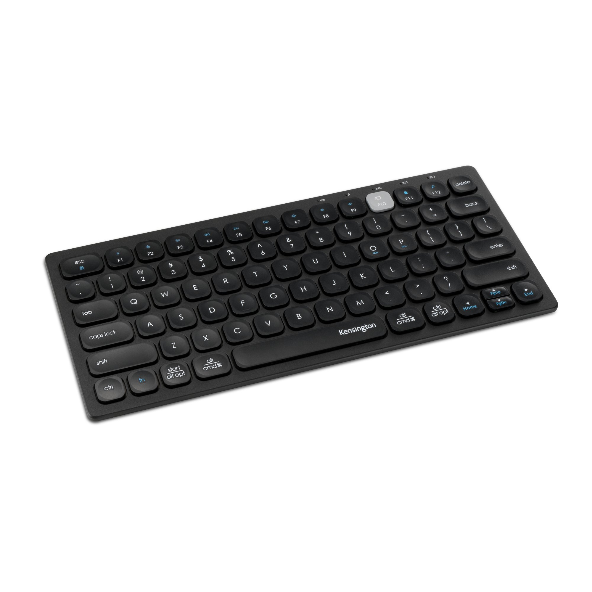 KENSINGTON MULTI-DEVICE DUAL WIRELESS COMPACT/TRAVEL KEYBOARD, WIN/IOS/MAC, BLACK, 3Y KENSINGTON — view 2