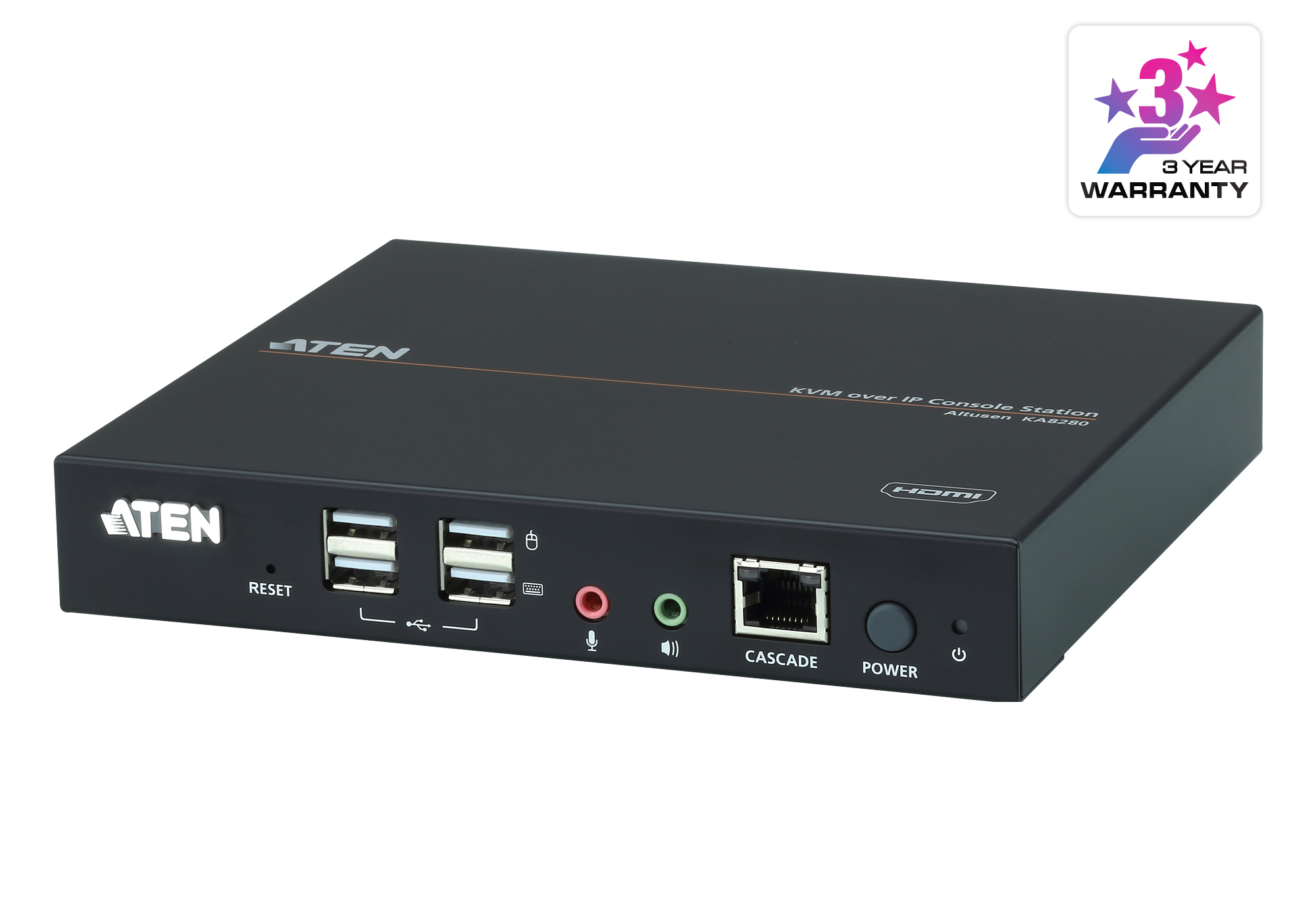 ATEN HDMI USB KVM CONSOLE STATION FOR SELECTED ATEN KNXXXX KVM OVER IP SERIES ATEN — view 2