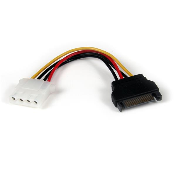 STARTECH.COM 6IN SATA TO LP4 POWER CABLE ADAPTER - F/M - POWER ADAPTER LTW STARTECH — view 2