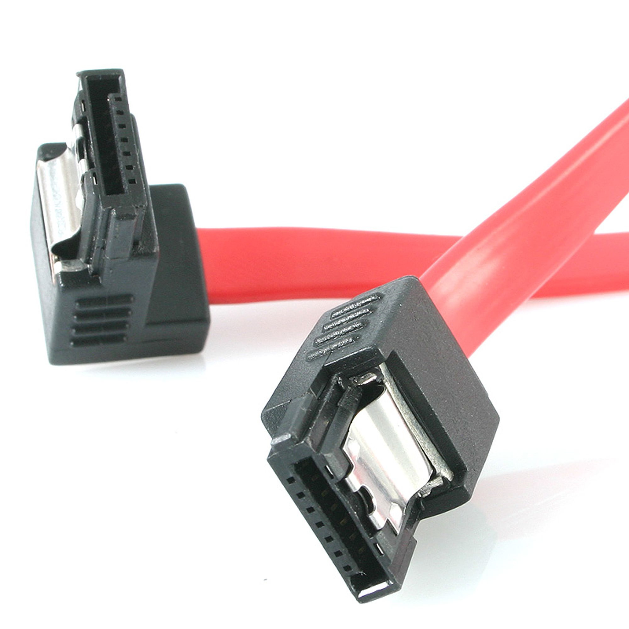 STARTECH.COM 18IN LATCHING SATA TO RIGHT ANGLE SATA SERIAL ATA CABLE, LTW STARTECH — view 2