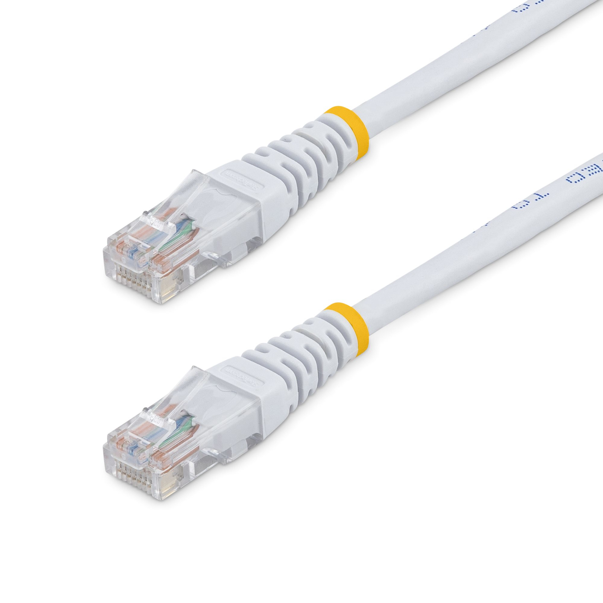 STARTECH.COM 15M CAT5E WHITE MOLDED RJ45 UTP CAT 5E PATCH CABLE CORD 15 M, LTW STARTECH — view 2
