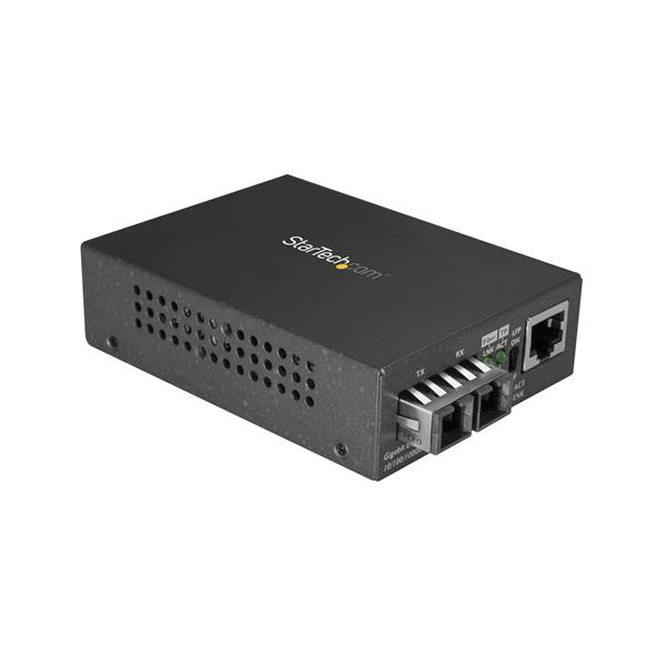 STARTECH.COM FIBER MEDIA CONVERTER - 10 KM - SINGLE-MODE - 1000BASE-LX, 2 YR STARTECH — view 2
