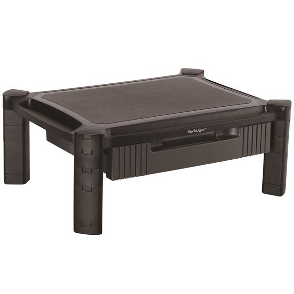 STARTECH.COM COMPUTER MONITOR RISER STAND WITH DRAWER - HEIGHT ADJUSTABLE 5 YR STARTECH — view 2