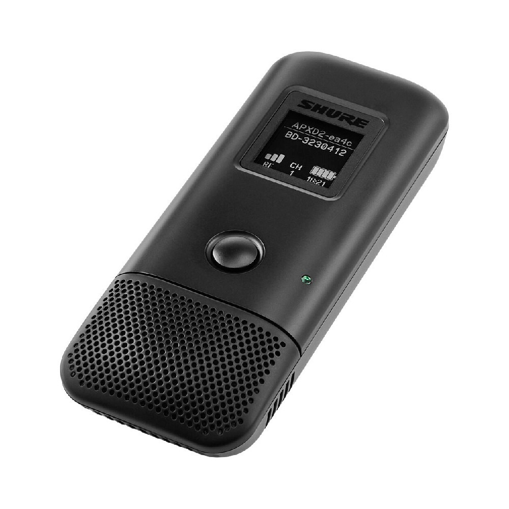 SHURE (MXW6X)WIRELESS RECHARGABLE BOUNDARY TRANSMITTER,CORDIOID MIC,UPTO 17HRS SHURE — view 1