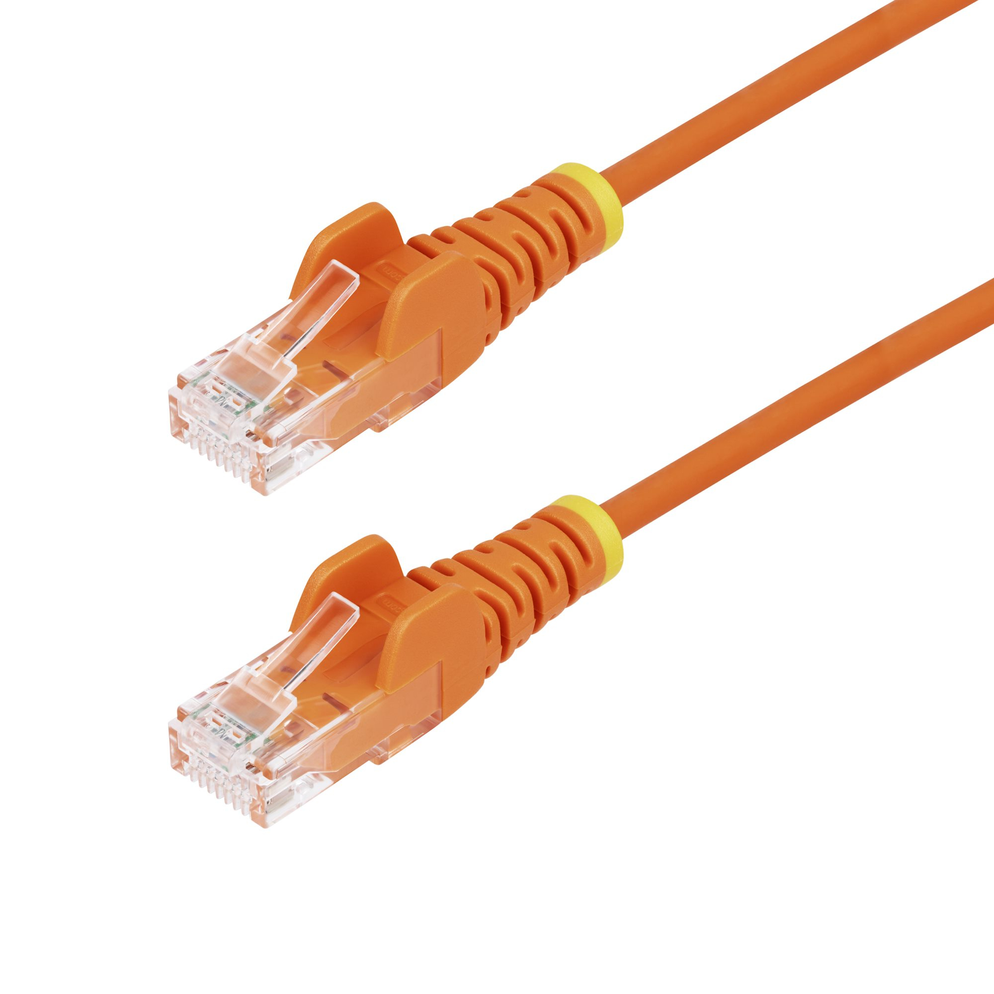STARTECH.COM 1M ORANGE SLIM CAT6 ETHERNET CABLE, SNAGLESS, 28AWG, LSZH, LTW STARTECH — view 2