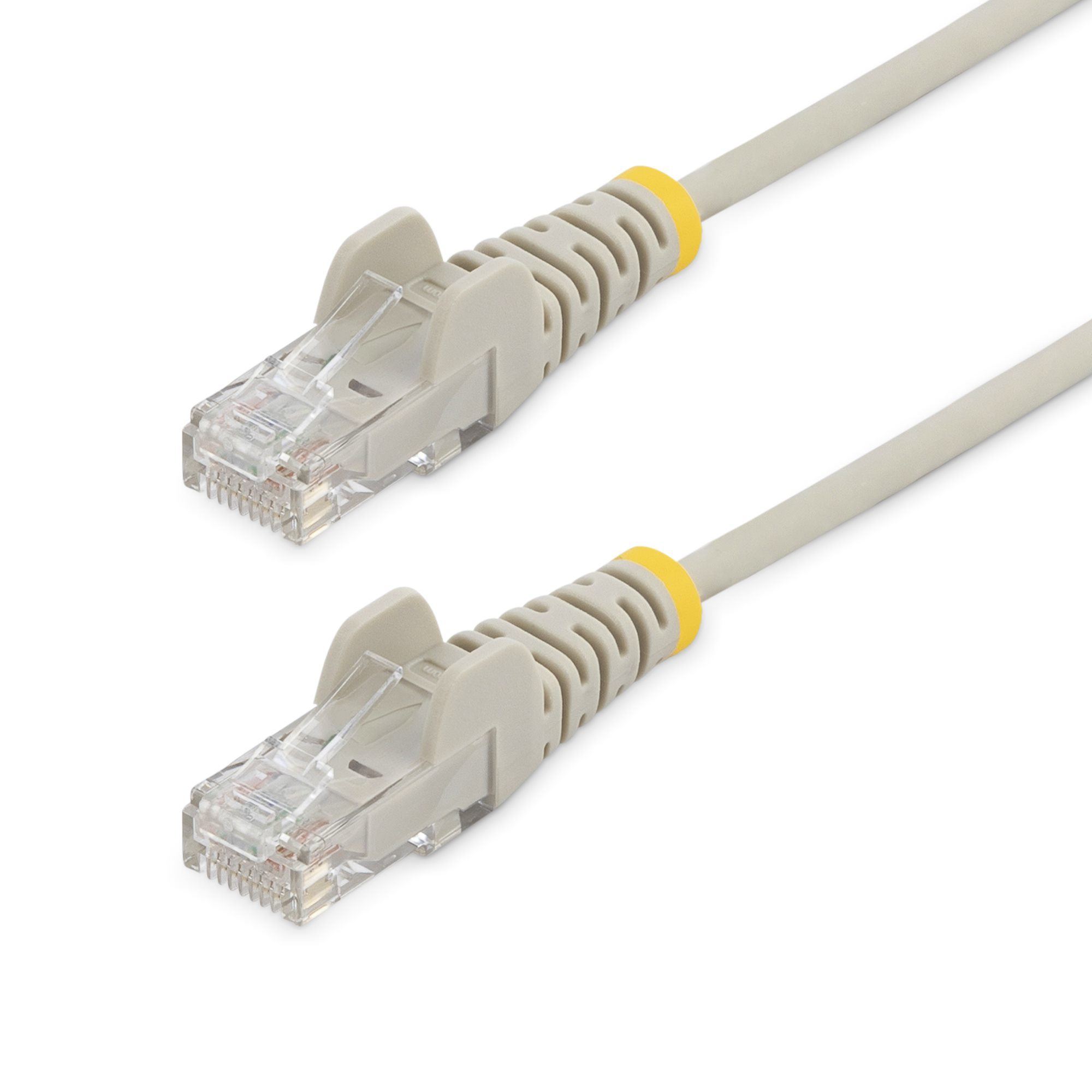 STARTECH.COM 3M SLIM CAT6 CABLE - GREY SNAGLESS PATCH CORD NETWORK ETHERNET CABLE M/M LTW STARTECH — view 2