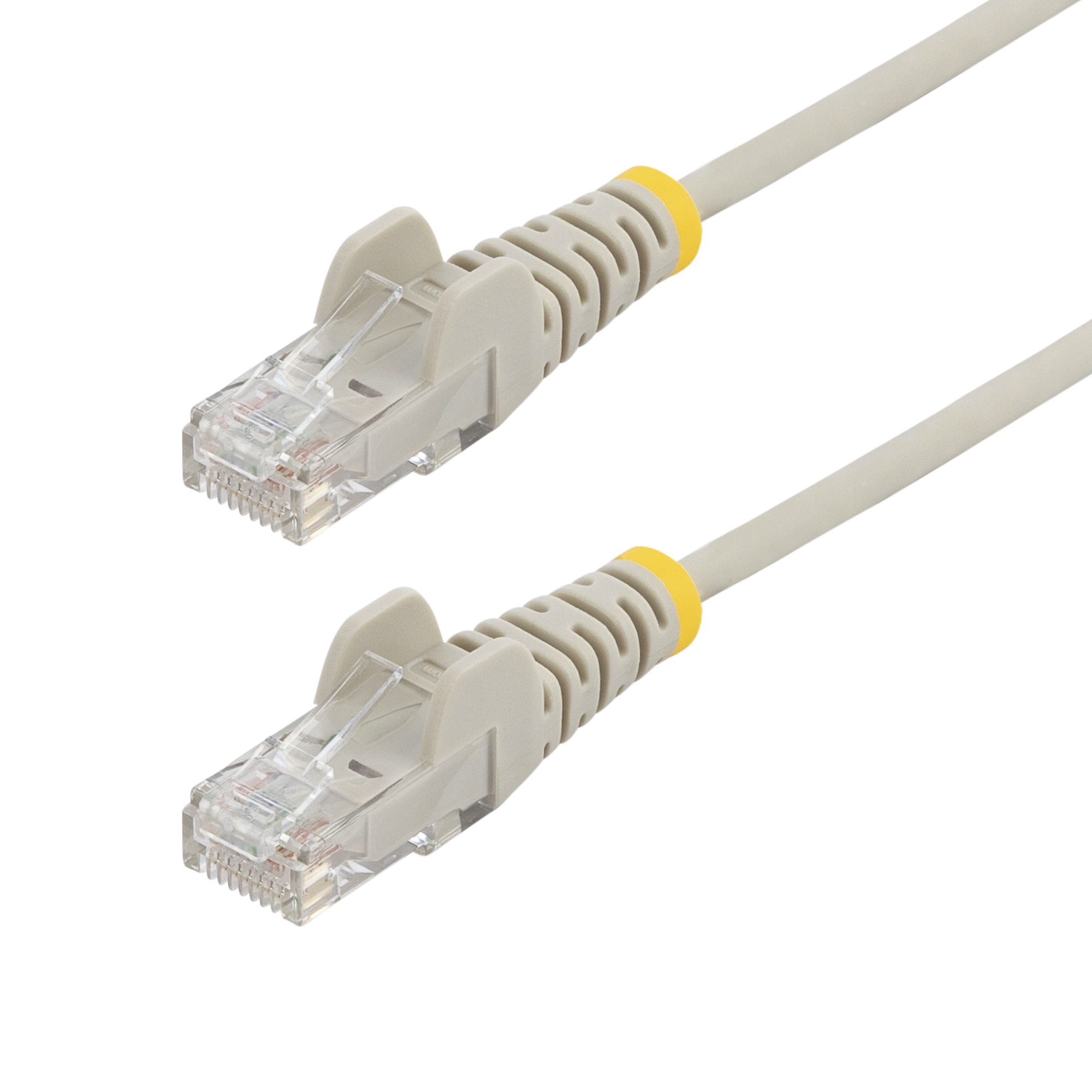 STARTECH.COM 5M GRAY SLIM CAT6 ETHERNET CABLE, SNAGLESS, 28AWG, LSZH, LTW STARTECH — view 2