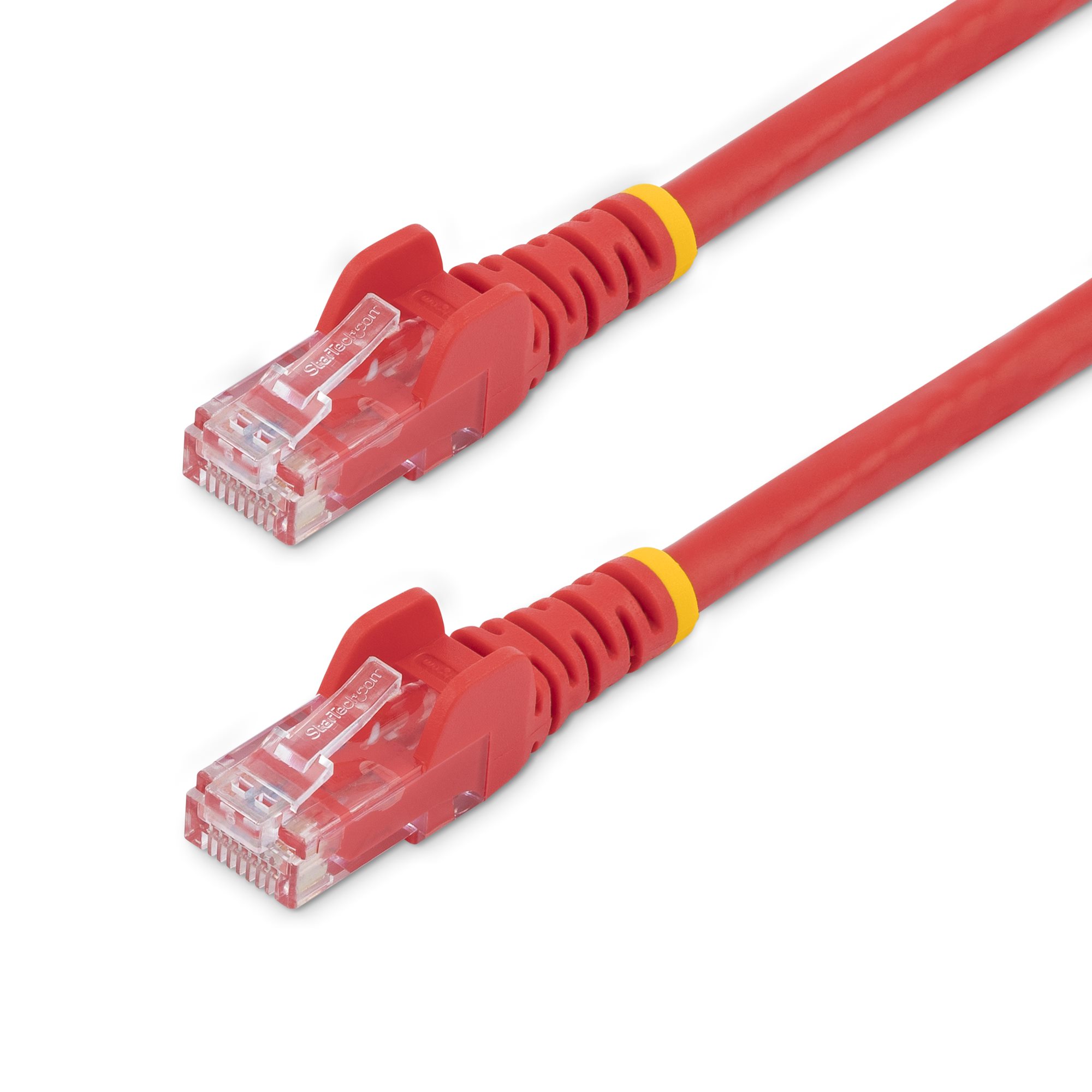 STARTECH.COM CAT6 ETHERNET CABLE 2M RED 650MHZ 100W SNAGLESS PATCH CORD LTW STARTECH — view 2