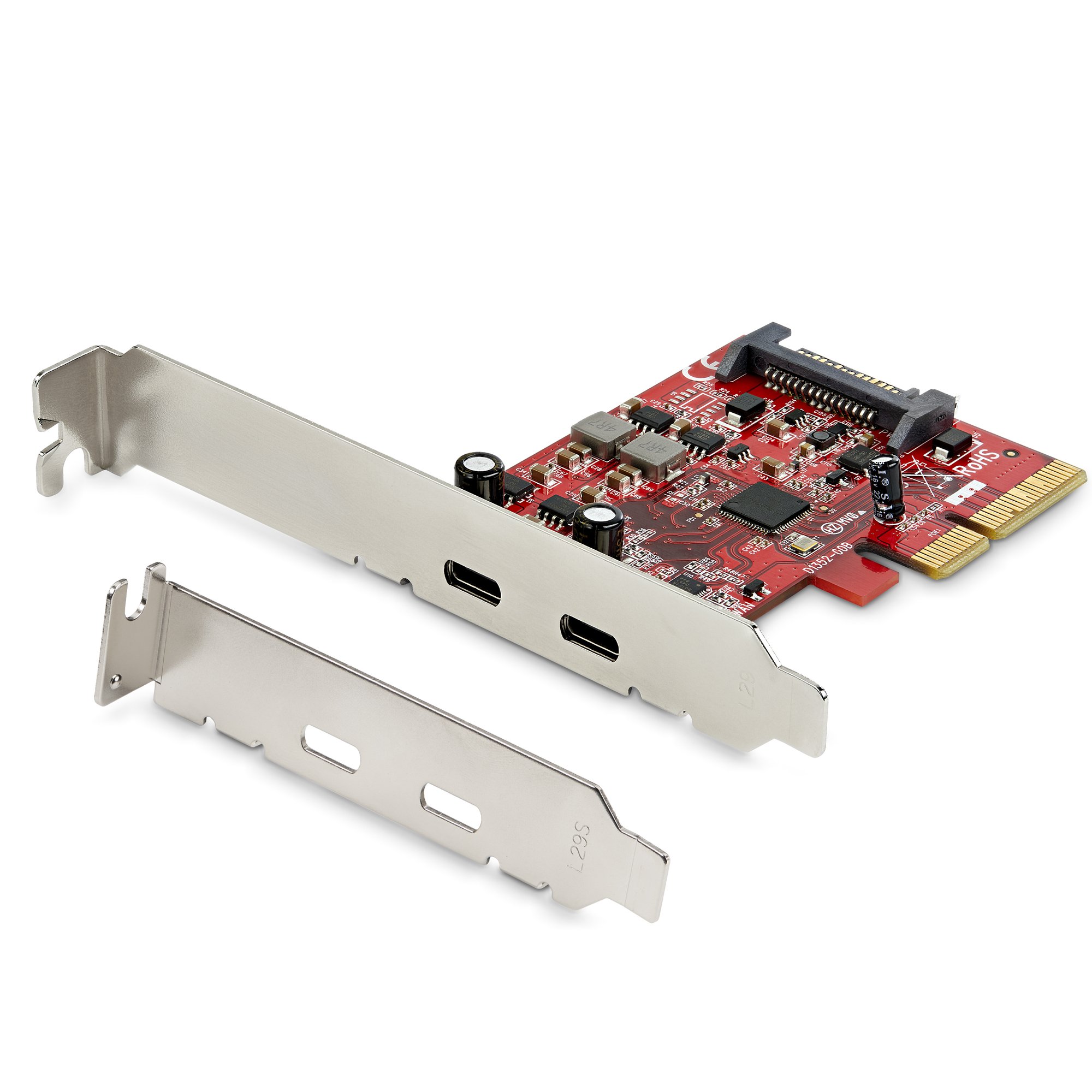 STARTECH.COM 2-PORT 10GBPS USB C PCIE CARD - USB 3.1 GEN 2 PCI EXPRESS CARD 2 YR STARTECH — view 2