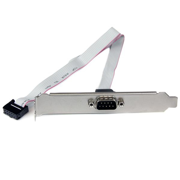STARTECH.COM 16IN 9-PIN SERIAL MALE TO 10-PIN MOTHERBOARD HEADER SLOT PLATE LTW STARTECH — view 2