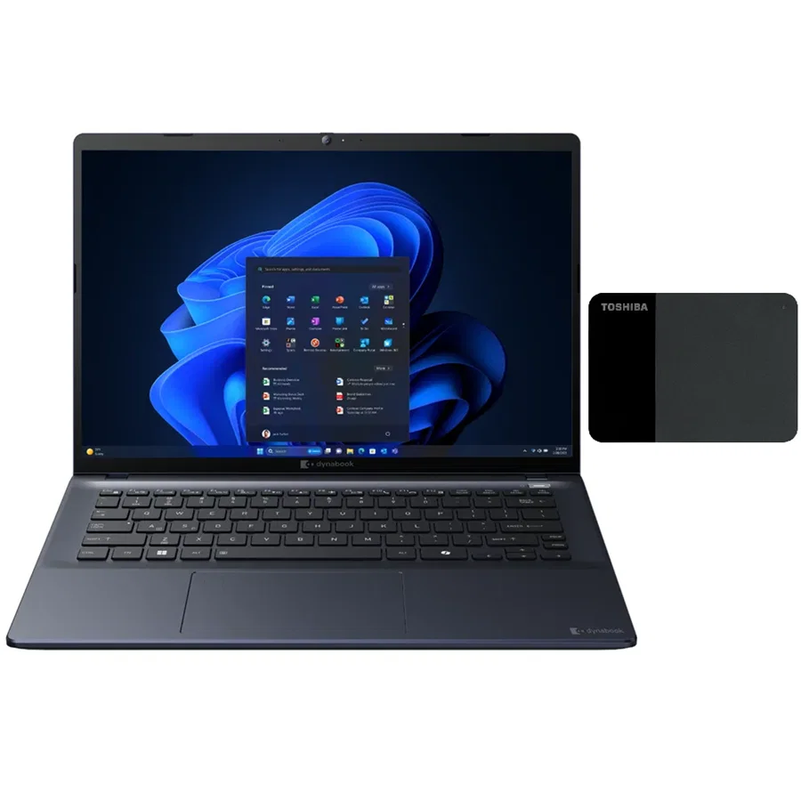 DYNABOOK TECRA A40-M U5-125H 14" WUXGA 16GB 256G + BONUS 1TB EXTERNAL HDD DYNABOOK — view 2