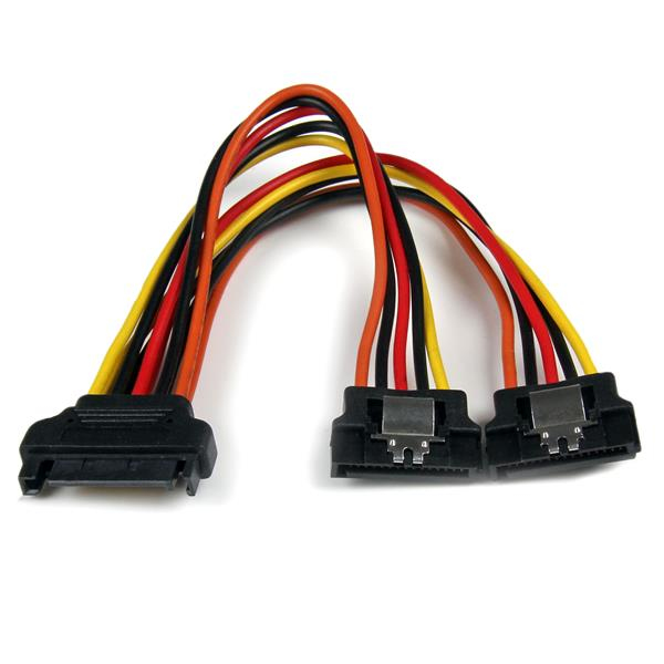 STARTECH.COM 6IN LATCHING SATA POWER Y SPLITTER CABLE ADAPTER - M/F LTW STARTECH — view 2
