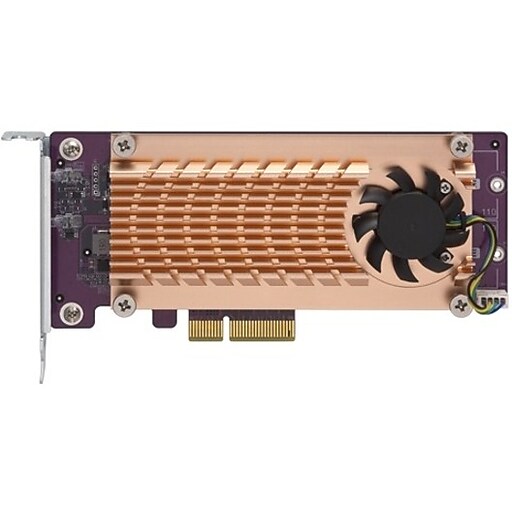 QNAP DUAL M.2 22110/2280 PCIE SSD EXPANSION CARD (PCIE GEN2 X4) QNAP — view 2