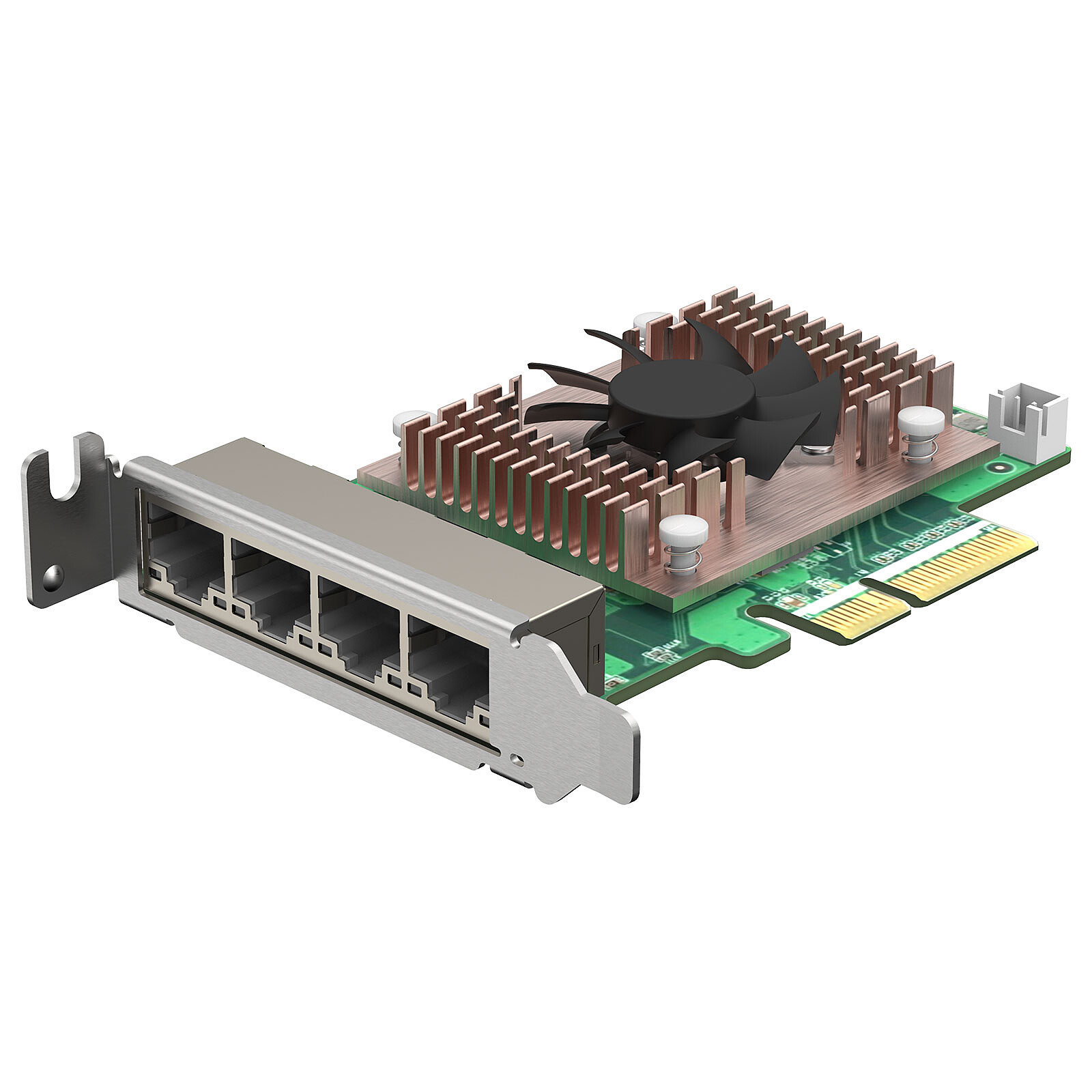 QNAP Quad port 2.5GbE 4-speed Network card QNAP — view 2