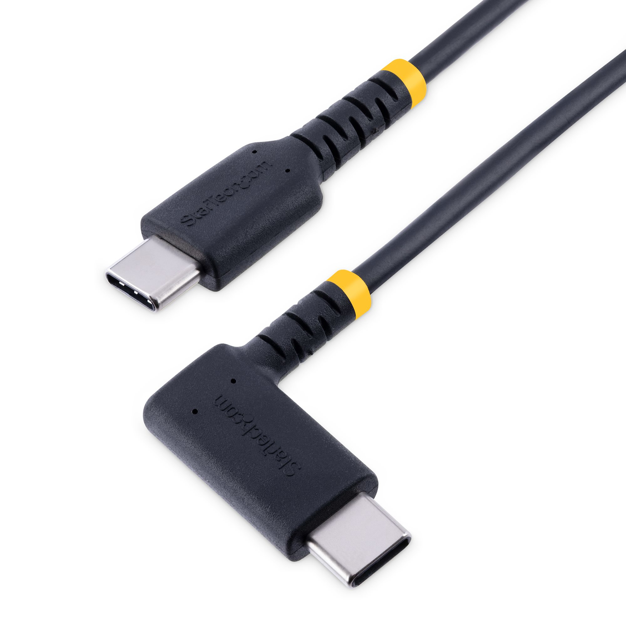 STARTECH.COM 2M USB C CHARGING CABLE RIGHT ANGLE HEAVY DUTY 60W PD, LTW STARTECH — view 2