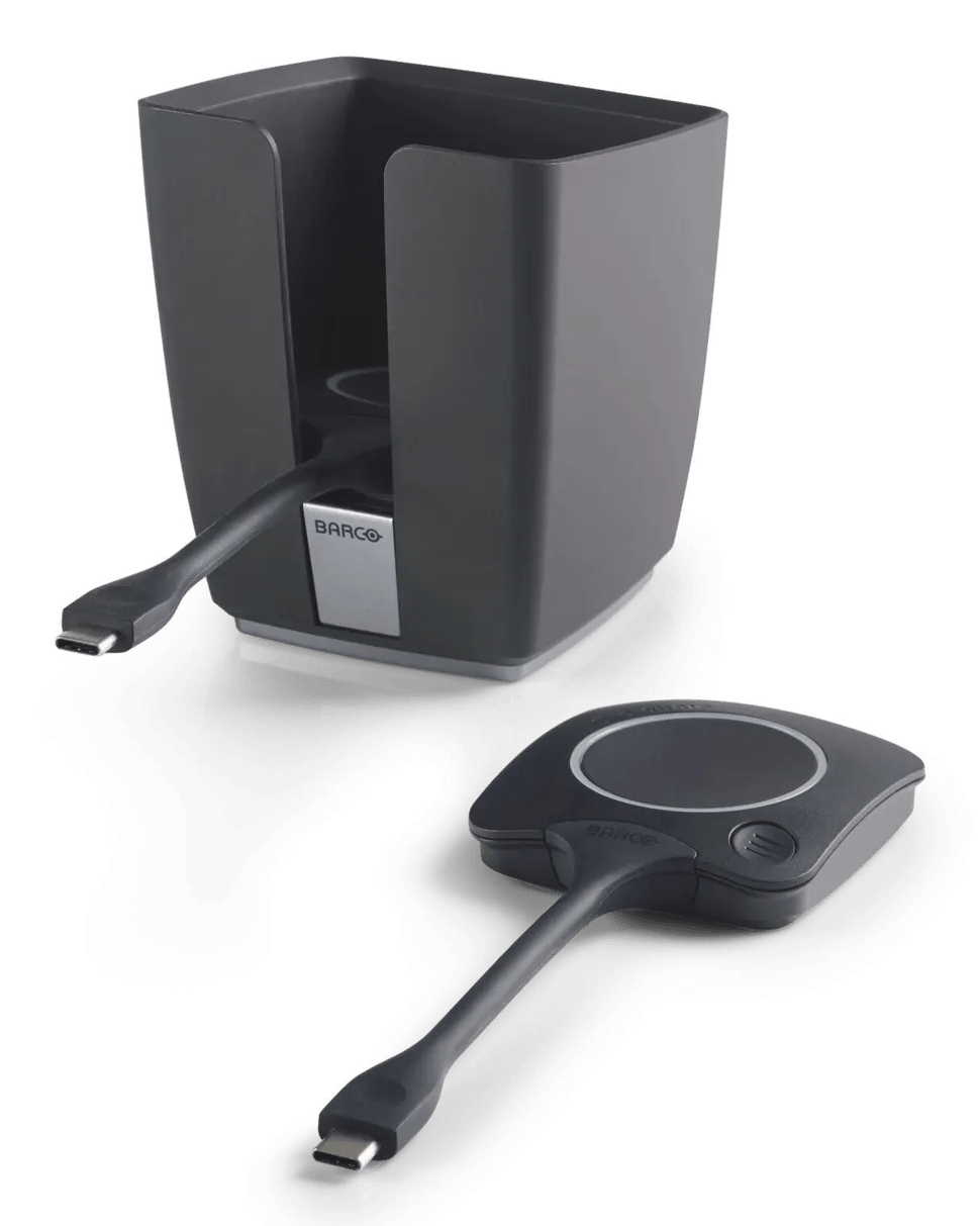 BARCO TWO CLICKSHARE USB-C BUTTONS (GEN4) AND SINGLE TRAY PACK FOR BUTTONS (R9861600D01C) BARCO — view 2