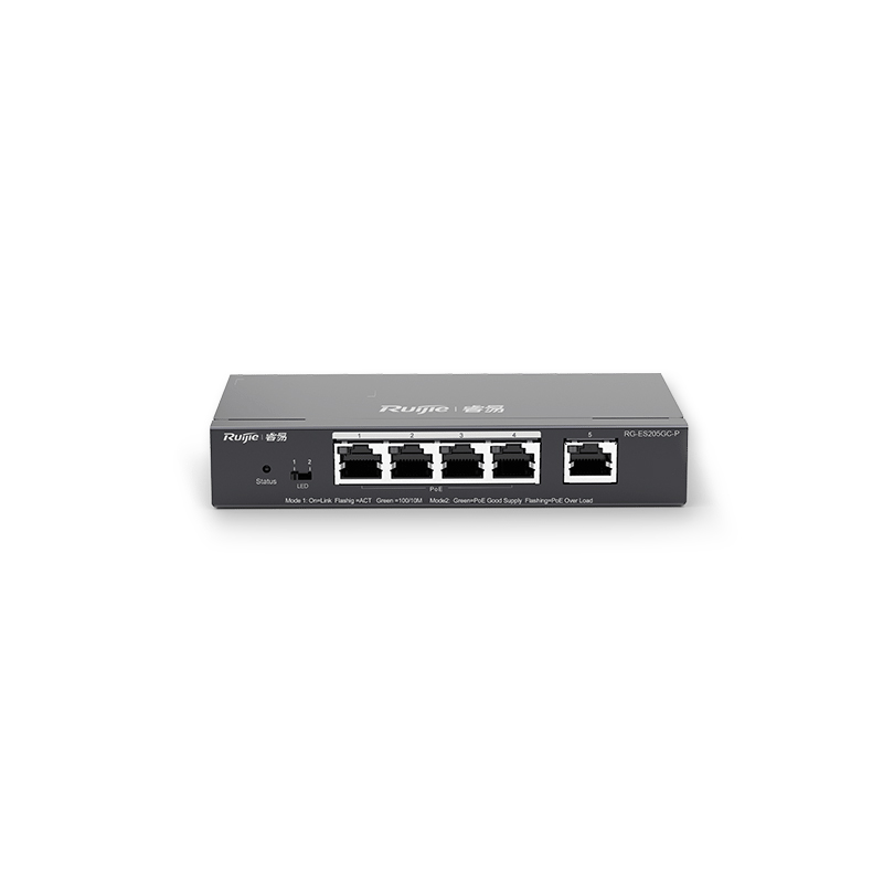 Ruijie Reyee 5 Port Gigabit Smart Cloud Managed Switch REYEE — view 2