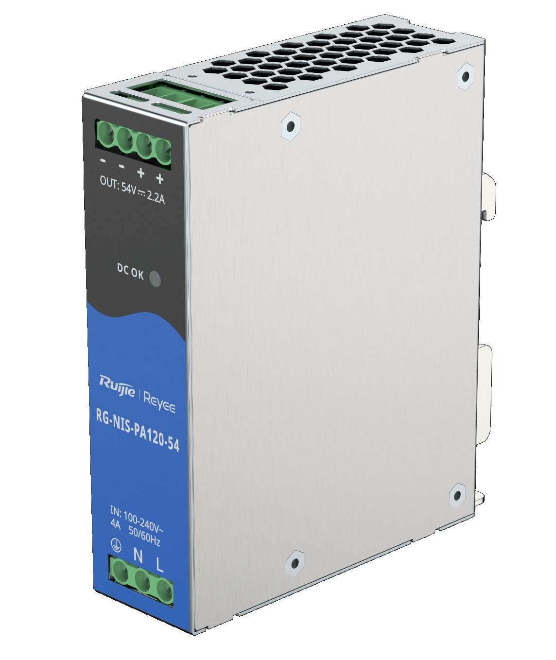 Ruijie Reyee AC/DC 120W DIN-Rail Power Supply for Industrial Switch REYEE — view 2