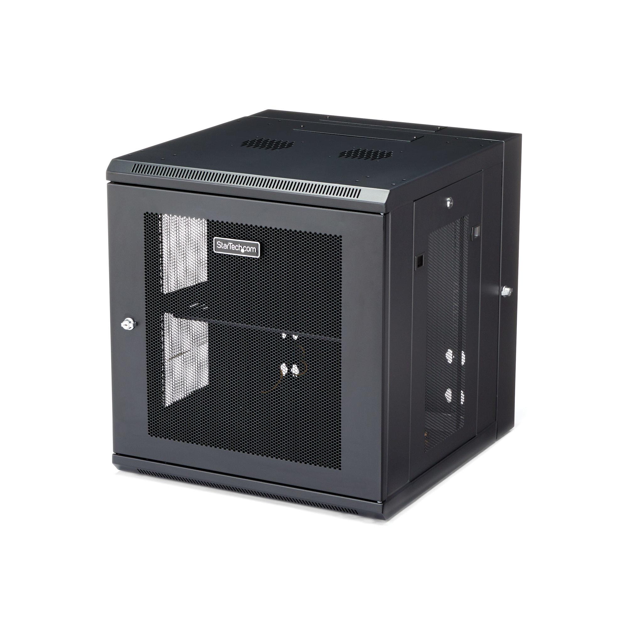 STARTECH.COM 12U SERVER RACK ENCLOSURE WITH HINGE - WALL MOUNT RACK, 5 YR STARTECH — view 2