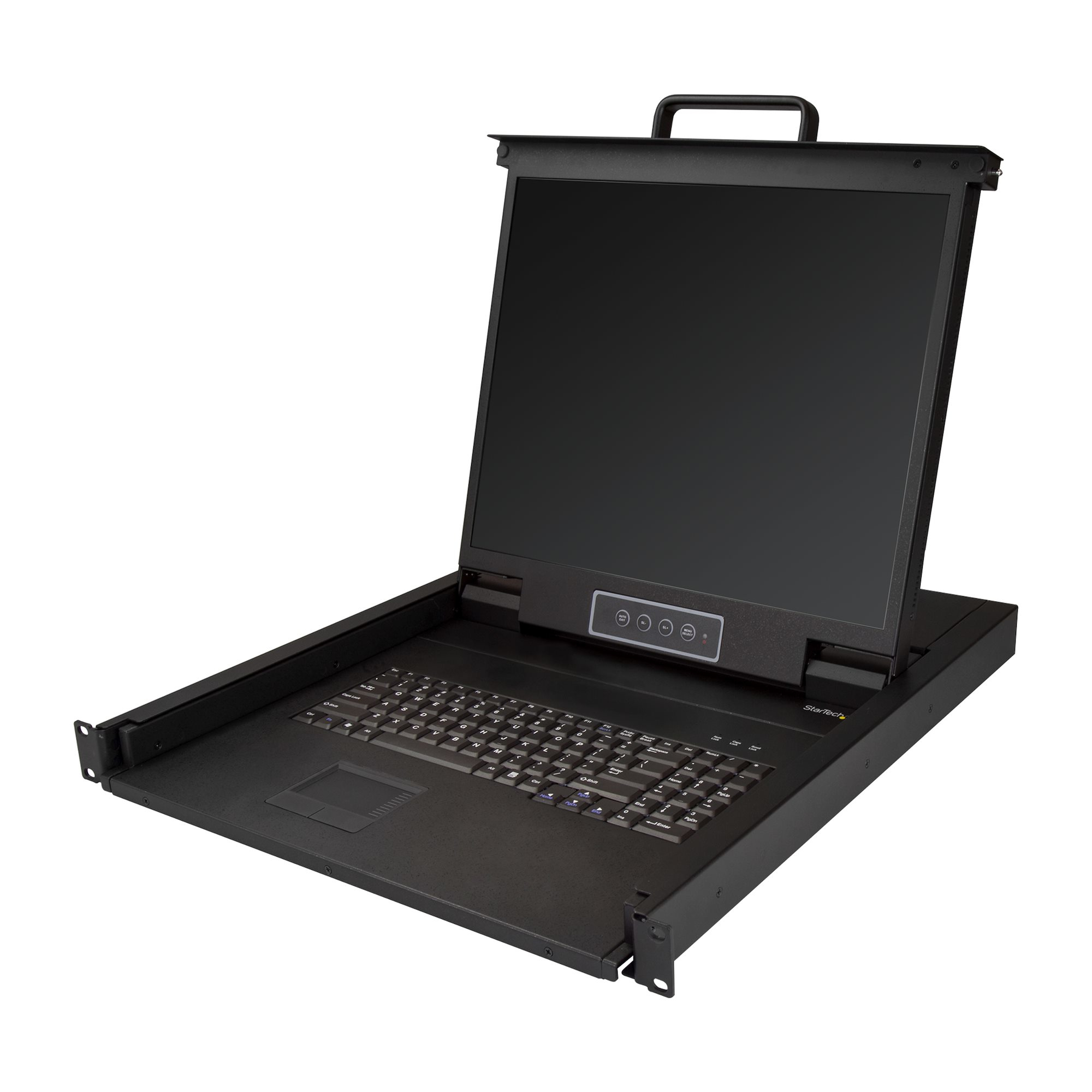 STARTECH.COM 1U SINGLE PORT KVM CONSOLE FOR SERVER RACK - VGA KVM - 19IN 2 YR STARTECH — view 2