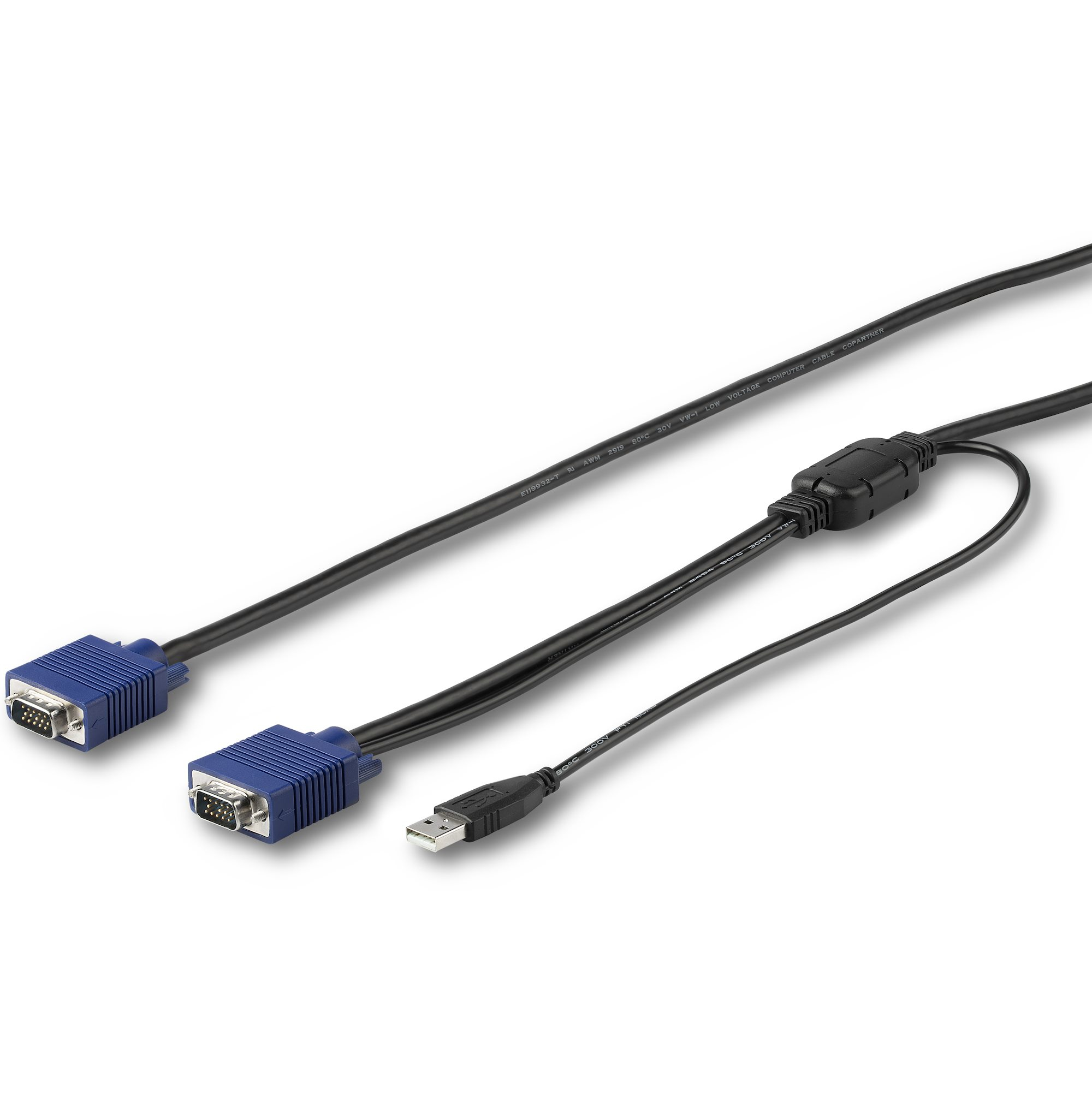 STARTECH.COM 4.6M / 15 FT USB KVM CABLE - STARTECH.COM RACKMOUNT CONSOLES, LTW STARTECH — view 2