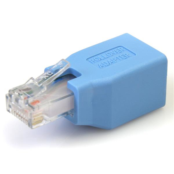 STARTECH.COM CISCO CONSOLE ROLLOVER ADAPTER FOR RJ45 ETHERNET CABLE M/F LTW STARTECH — view 2
