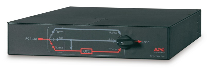 APC (SBP6KRMI2U) SRV BYPASS PANEL- 230V; 32A; MBB; HARDWIRE INPUT; (4) IEC-320 C19 OUTPUT APC — view 2