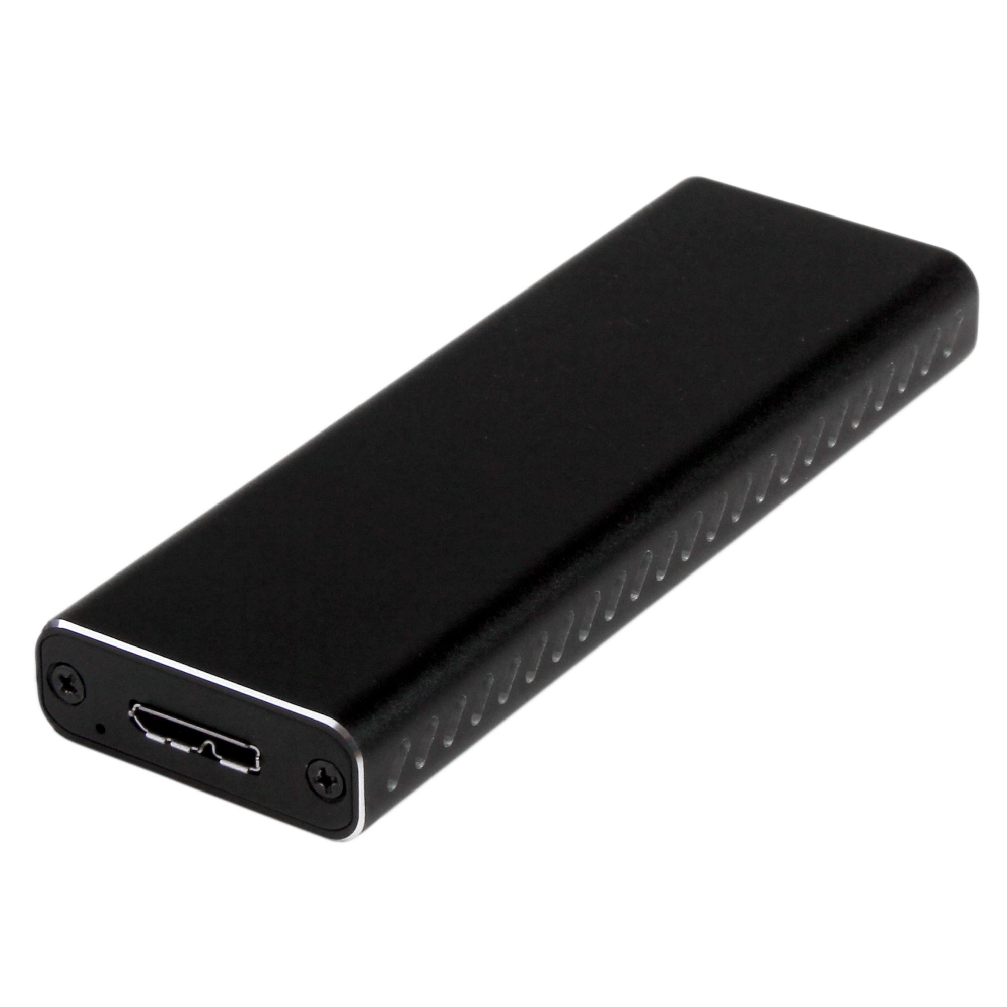 STARTECH.COM M.2 SSD ENCLOSURE FOR M.2 SATA SSD - USB 3.0 5GBPS - ALUMINUM 2 YR STARTECH — view 2
