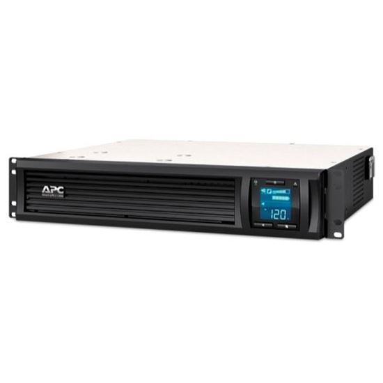 APC SMART UPS (SMC), 1000VA, IEC(4), USB, SERIAL, LCD, 2U RACK, SC, 2YR WTY APC — view 2