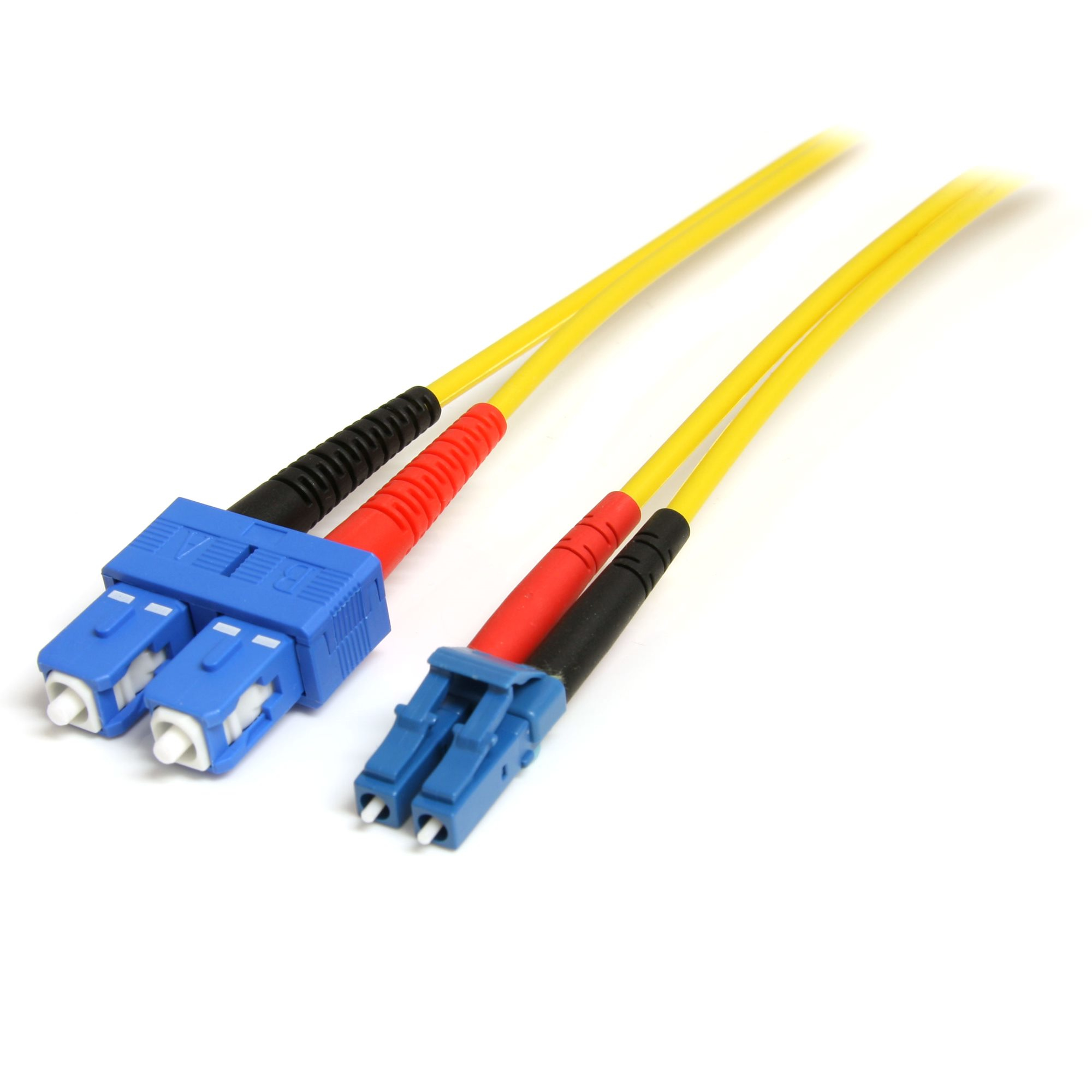 STARTECH.COM 4M FIBER OPTIC CABLE - SINGLE-MODE DUPLEX 9/125 LSZH - LC/SC, LTW STARTECH — view 2
