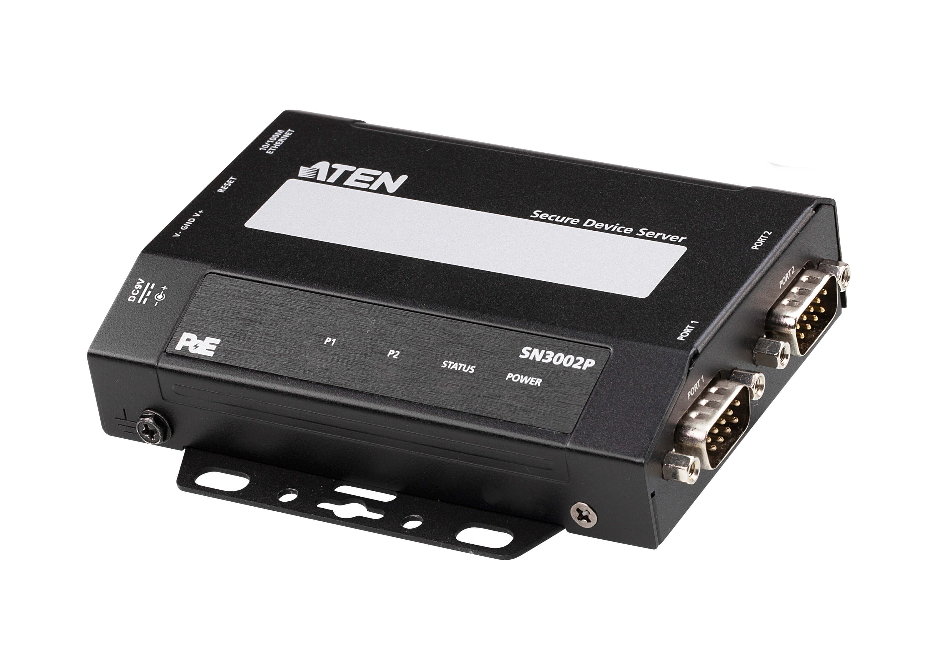 ATEN 2-PORT RS-232 SECURE DEVICE SERVER WITH POE ATEN — view 2