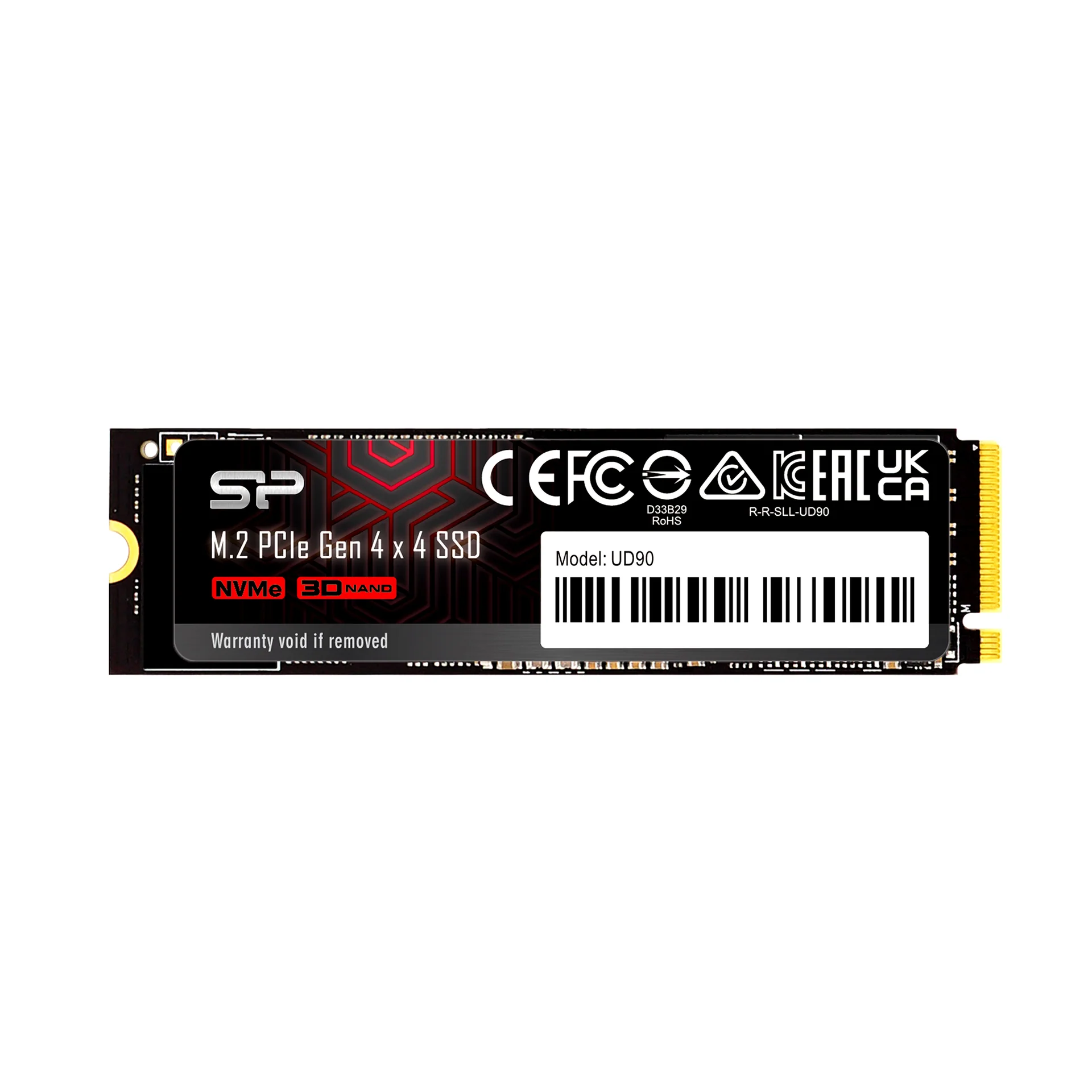 SILICONPOW SILICON POWER UD90 1TB M.2 PCIE GEN 4X4 5000R/4800W 5YR WTY SILICONPOW — view 2