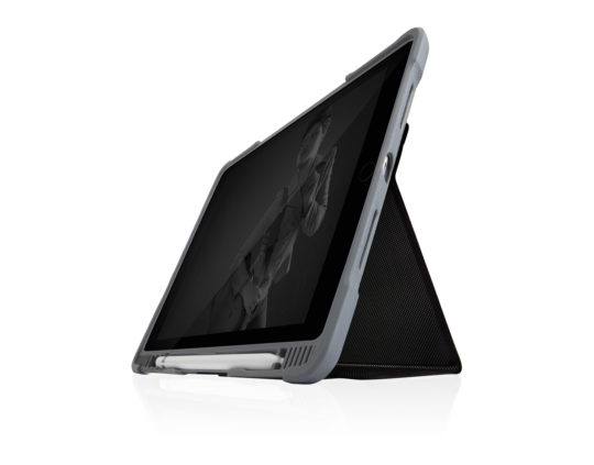 STM iPad 9th/8th/7th Gen Dux+ Duo - Black STM — view 2