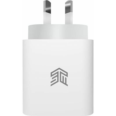 STM 20W USB-C Power Adapter (AUNZ plug) - White STM — view 2